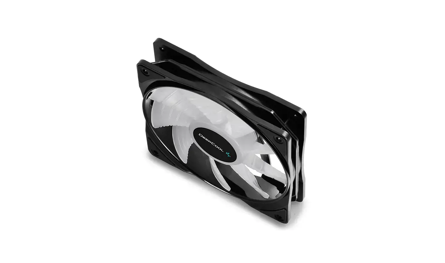 "DeepCool RF120-3in1", ventiliatorius, 12 cm, 500 aps/min, 1500 aps/min, 27 dB, 56,5 cfm