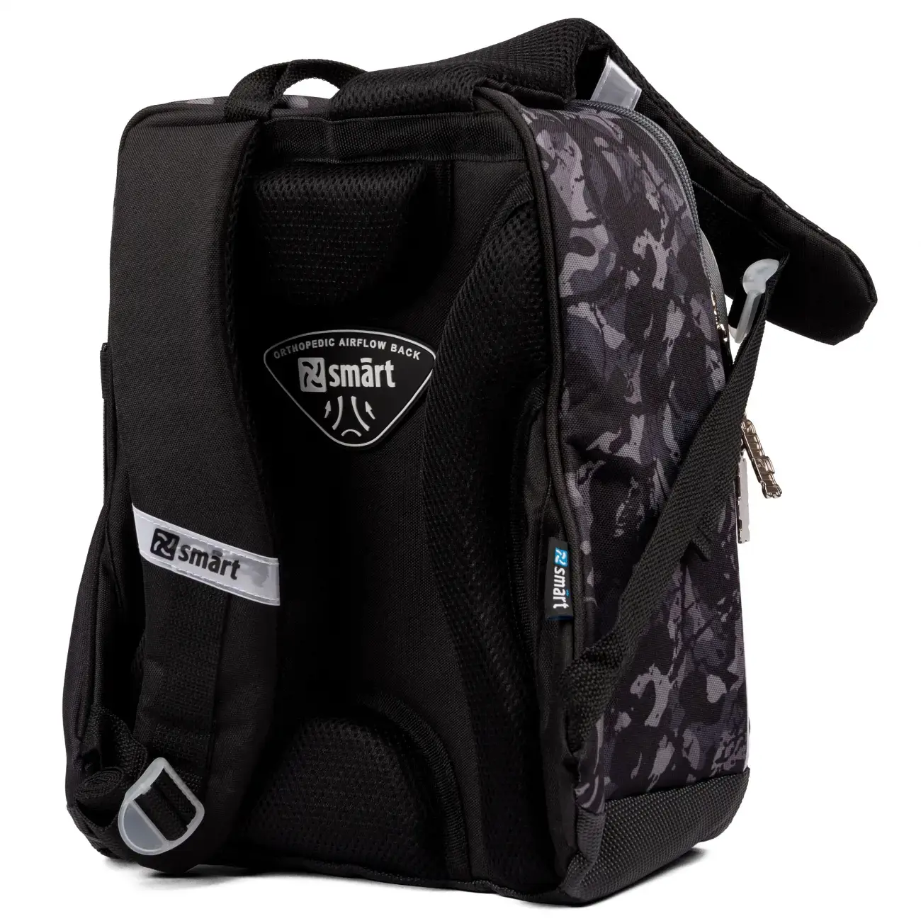 Mokyklinė kuprinė SMART H-55 Monster Truck, juoda