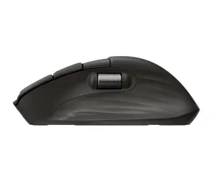 HP 785M Ultra Fast Magnetic Scroll Wireless Super Capacitor Mouse, Programmable, Multi-Surface, Multi-Device, Shortcut Wheel, Comfort Silicone - Black