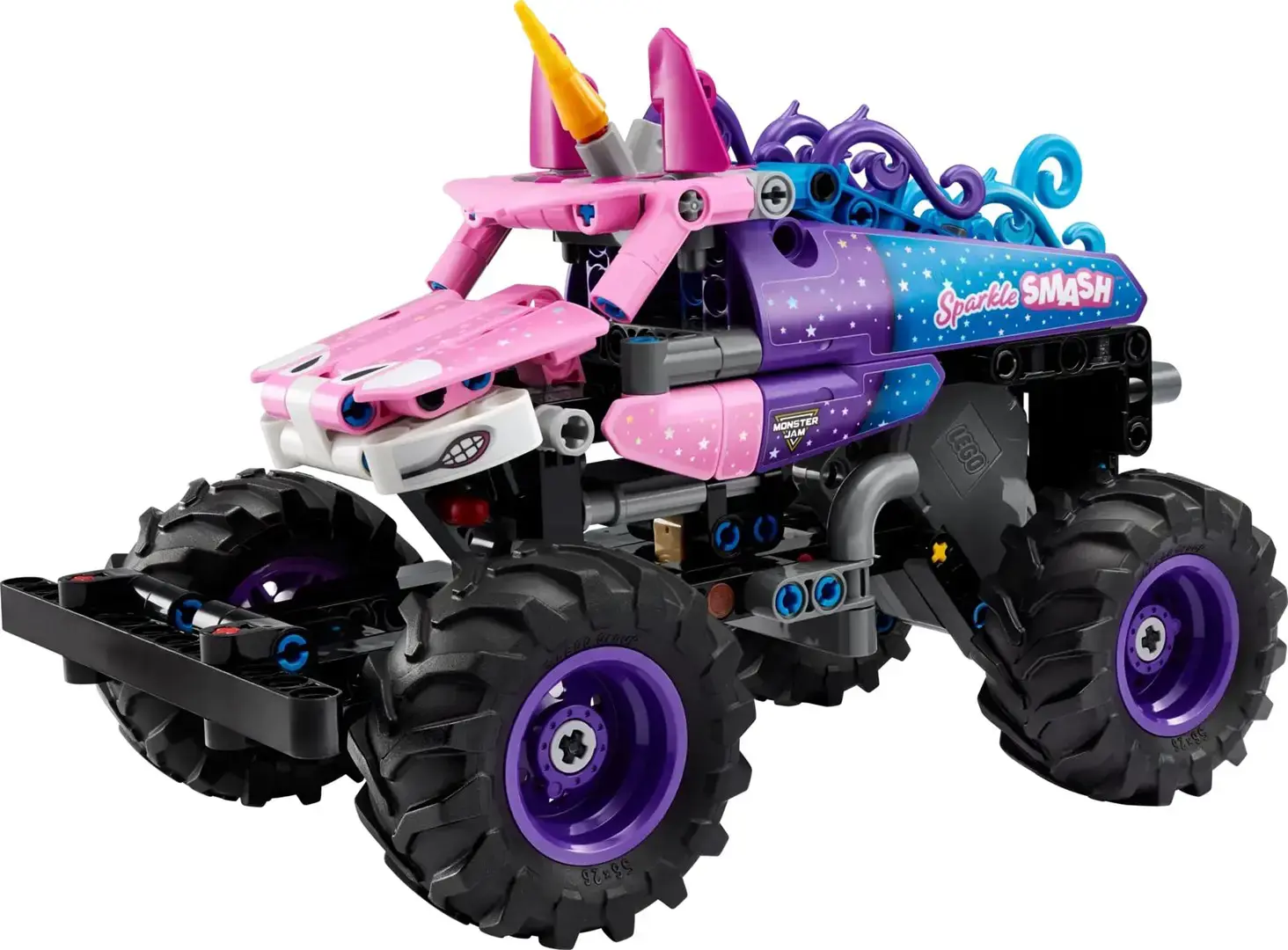 LEGO TECHNIC 42220 Monster Jam Sparkle Smash Pull-Back