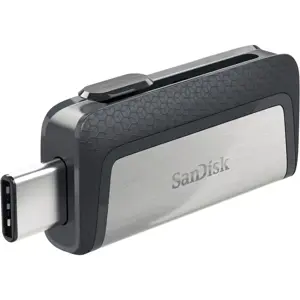 "SanDisk Ultra Dual Drive" USB Type-C atmintinė 64 GB; EAN:619659142056