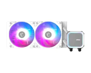 MSI MAG CORELIQUID A13 240 WHITE computer cooling system Motherboard, Processor All-in-one liquid c…