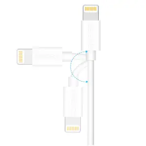 Choetech MFI USB - Lightning charging data cable 1,2m white (IP0026 white)