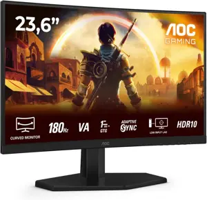 AOC G4 C24G42E computer monitor 59.9 cm (23.6") 1920 x 1080 pixels Full HD LED Black, Red