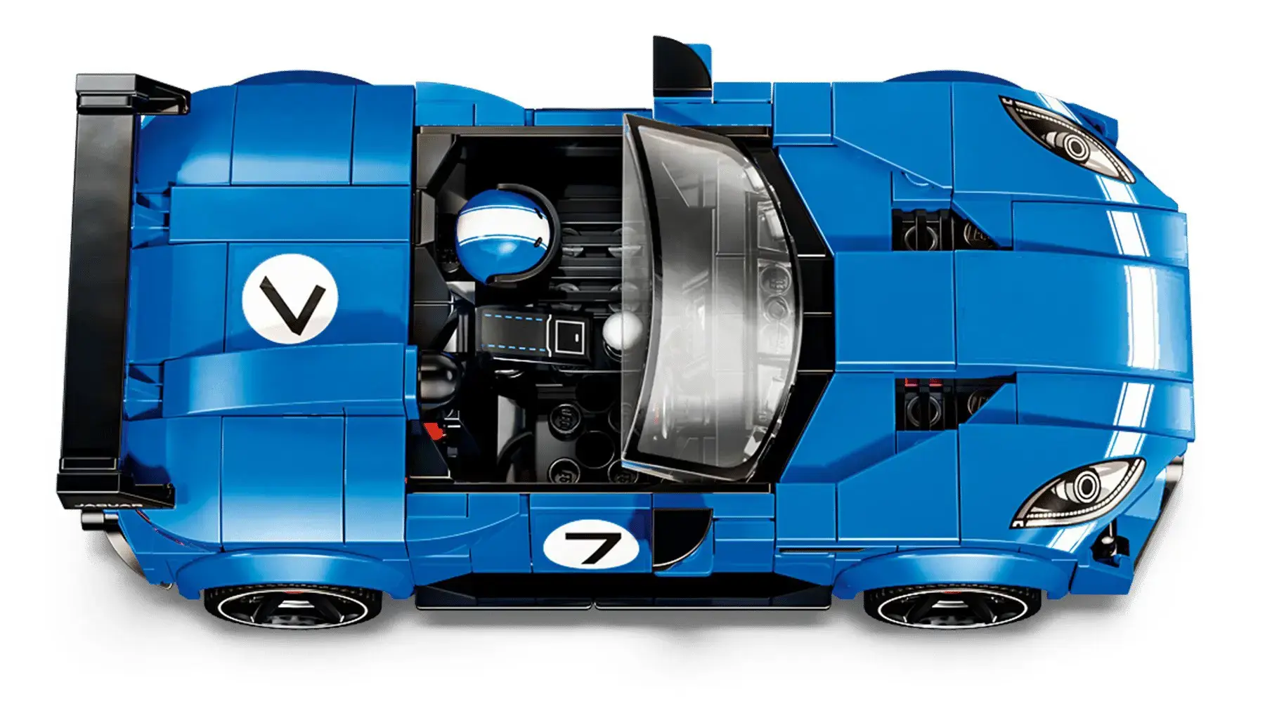 LEGO SPEED CHAMPIONS 77264 Jaguar F-TYPE Project 7 & Land Rover Defender Classic