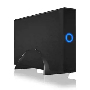 ICYBOX IB-377-C31 "IcyBox" išorinis 3,5 HDD/SSD dėklas SATA III, USB 3.1 Type-C, juodas
