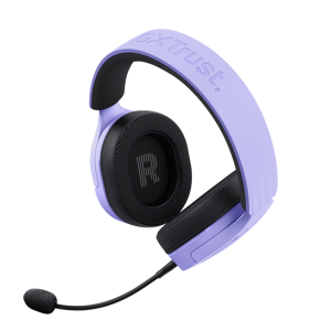 Trust GXT 491P FAYZO, Wired & Wireless, Gaming, 20 - 20000 Hz, 290 g, Headset, Black, Purple