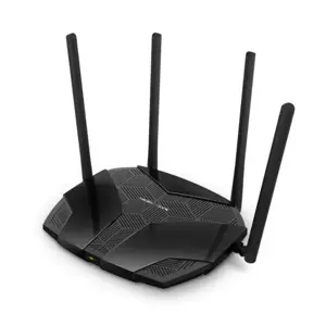 TP-Link MR70X, "Wi-Fi 6" (802.11ax), dviejų dažnių (2,4 GHz / 5 GHz), Ethernet LAN, juodas, stalinis maršrutizatorius