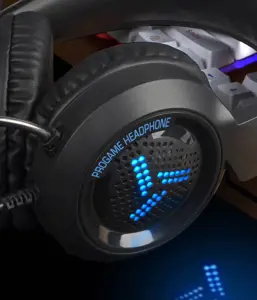 "Varr Pro Gaming" 3,5 mm ausinės, mikrofono buferis, triukšmo slopinimas, 15 mW garsiakalbiai, 2x 3,5 mm, integruotas 2,2 m ilgio kabelis, juodos spalvos, laidinės, žaidimų, 20 - 20000 Hz, ausinės, juodos spalvos