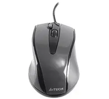A4-TECH A4TMYS40975 Pelė A4Tech V-TRACK N-500F-1 Glossy Grey USB