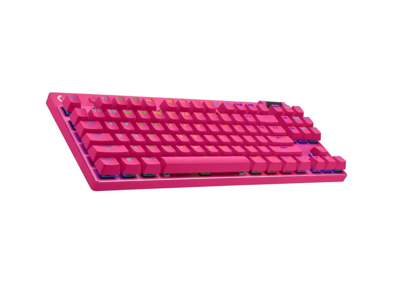LOGITECH G PRO X TKL LIGHTSPEED Mechanical Gaming Keyboard - MAGENTA - US INT'l - TACTILE