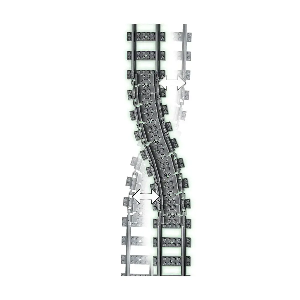 Lego žaidimų rinkinys City 60205 Rail Pack, 20 vnt.