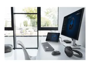 DELL WL7024, Wired & Wireless, Calls/Music, 20 - 20000 Hz, 297 g, Headset, Black