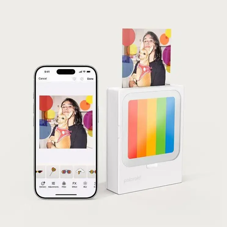 Polaroid pocket photo printer Hi-Print 3x3 + 10 sheets