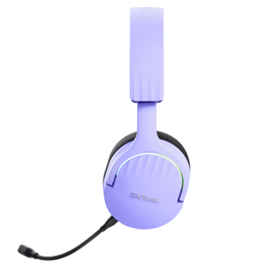 Trust GXT 491P FAYZO, Wired & Wireless, Gaming, 20 - 20000 Hz, 290 g, Headset, Black, Purple