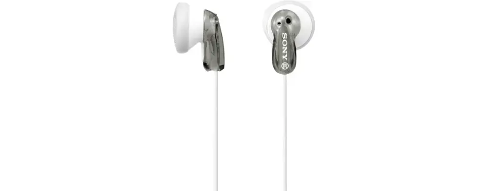 "Sony MDR-E9LP", laidinės, 18 - 22000 Hz, muzikinės, 6 g, ausinės, pilkos, baltos spalvos