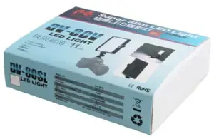 "Falcon Eyes" minkštųjų LED lempų rinkinys + baterija DV-80SL-K2 