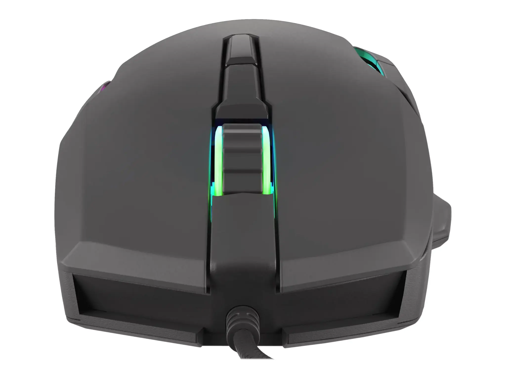 NATEC Genesis žaidimų pelė Xenon 220 optinė 6400DPI su programine įranga RGB apšviesta juoda