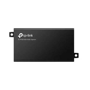 TP-Link PoE+ injektorius, Gigabit Ethernet, 10,100,1000 Mbps, IEEE 802.3ab, IEEE 802.3af, IEEE 802.3at, IEEE 802.3i, IEEE 802.3u, Cat3, Cat4, Cat5, Cat5e, juodas, 100 m