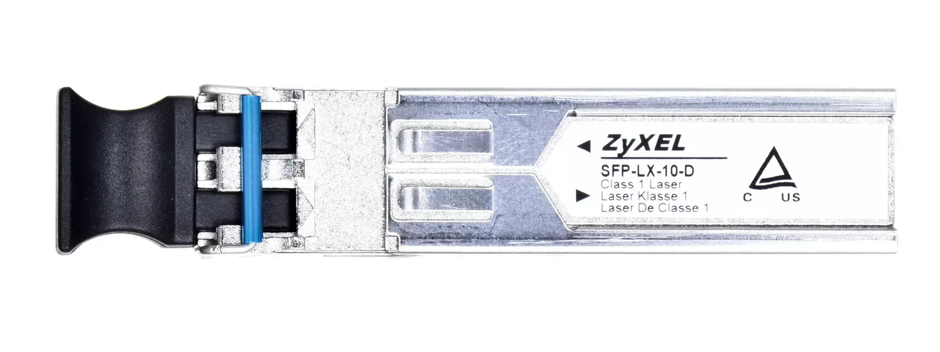 Zyxel SFP-LX-10-D, 1000 Mbps, 10000 m, 1310 nm, 1 klasės lazeris 21 CFR 1040.10 ir 1040.11 CSA TUV, 0 - 70 °C, -40 - 85 °C