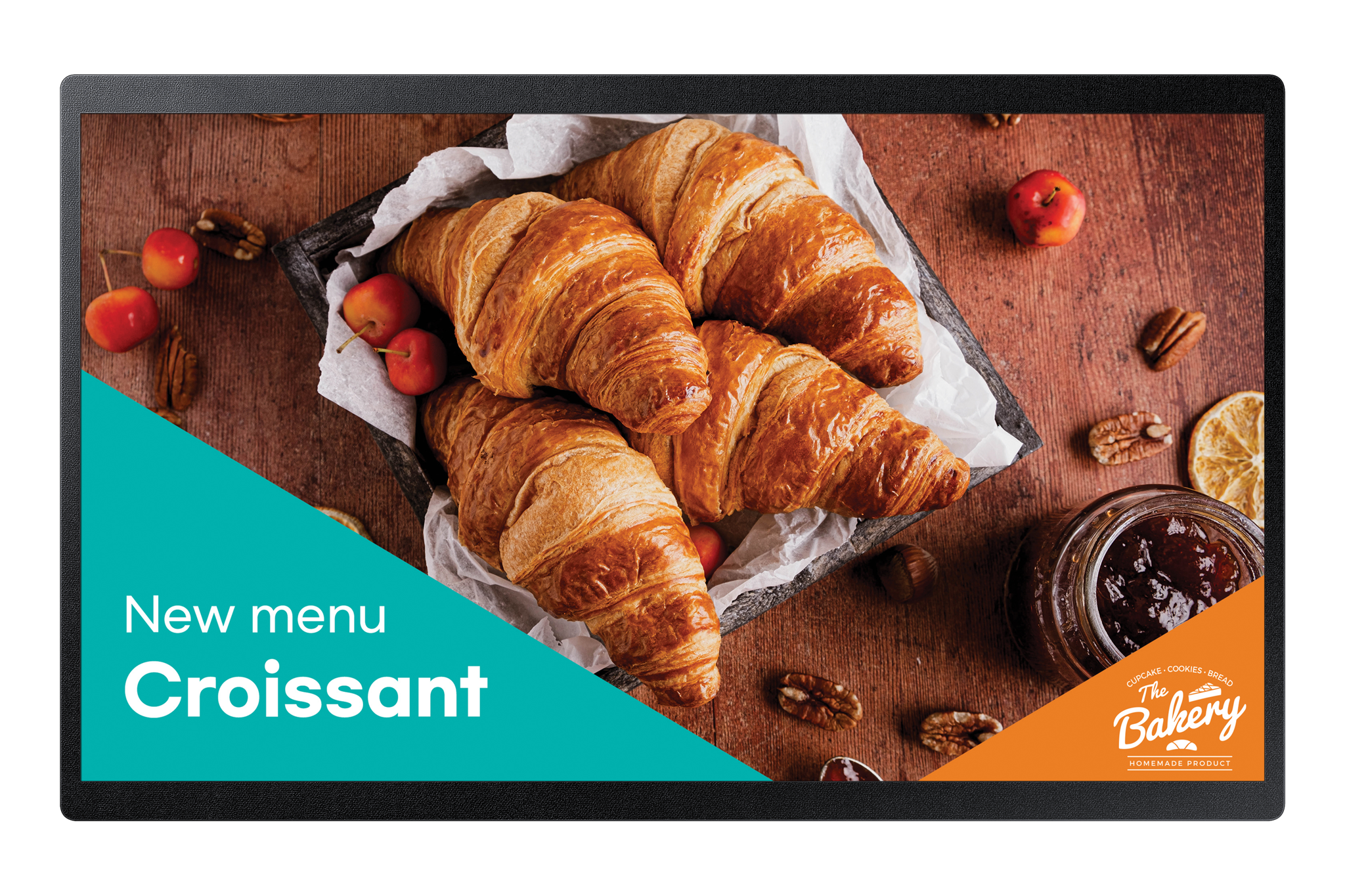 Samsung QB24C, Digital signage flat panel, 61 cm (24"), LED, 1920 x 1080 pixels, Wi-Fi, 16/7