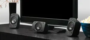 "Logitech" Z906 THX erdvinio garso, 5.1 kanalų, 500 W, universalus, juodas, 1000 W, IR