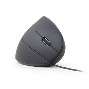 GEMBIRD MUS-ERGO-01 Gembird Ergonomiška 6 mygtukų optinė pelė MUS-ERGO-01, 3200 DPI, USB, juoda
