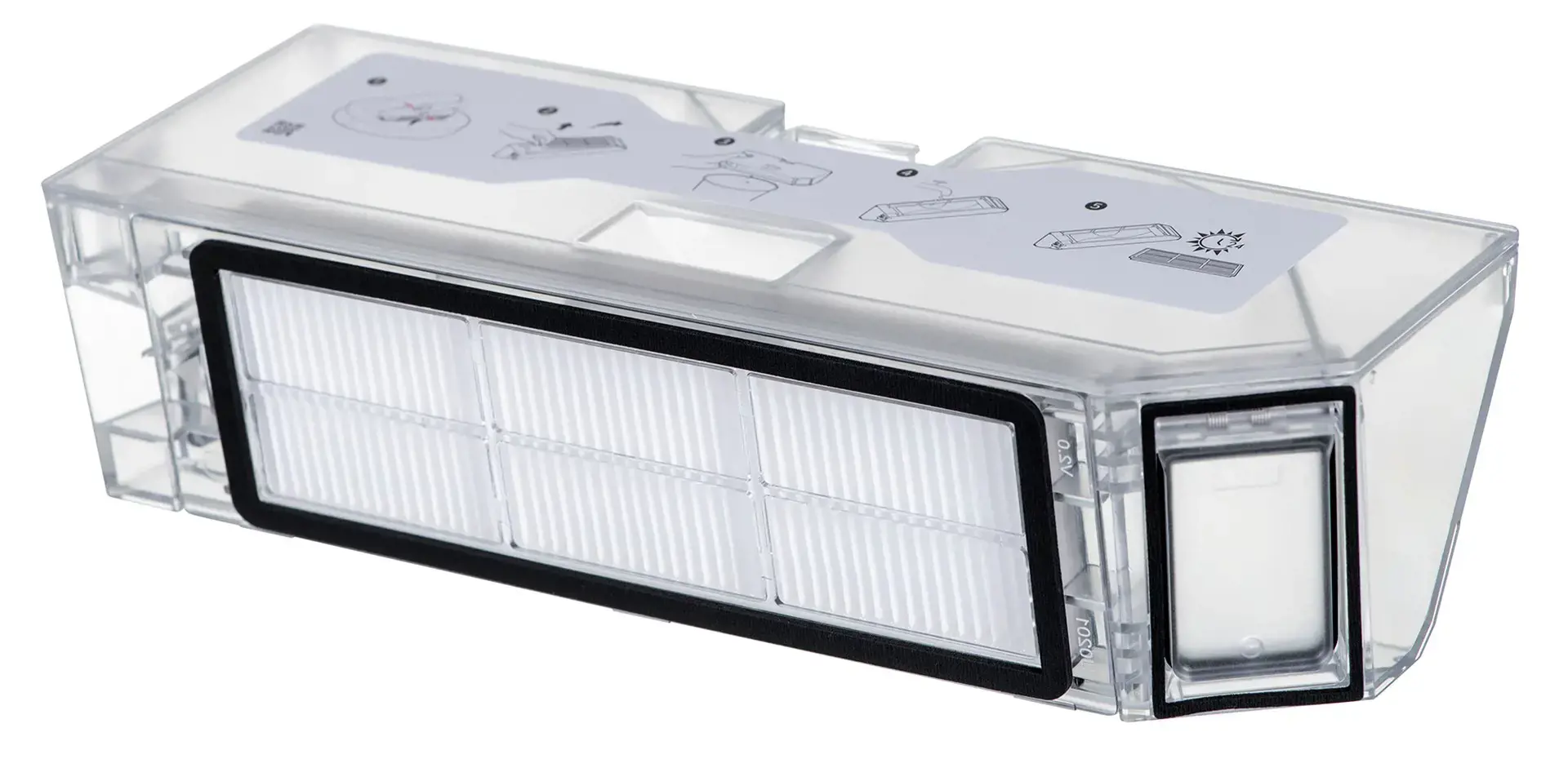 Dulkių siurblys-robotas ROBOROCK Q-REVO, Juoda