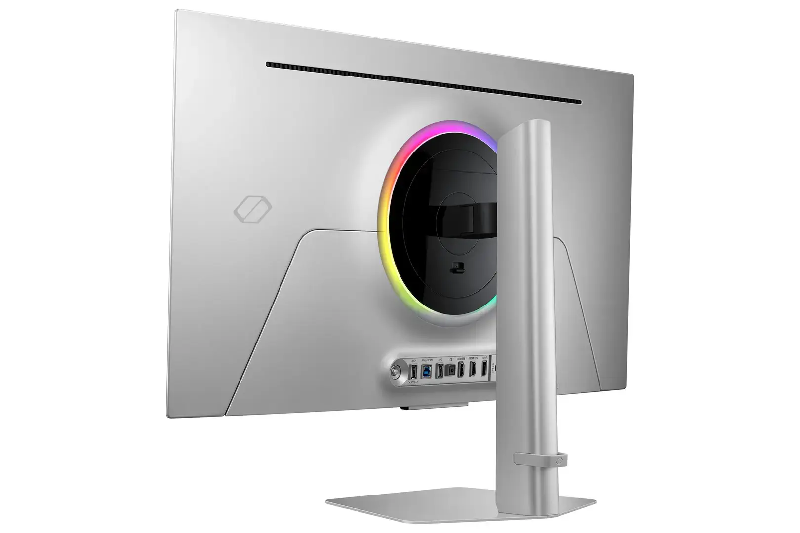 Samsung G81SF computer monitor 81.3 cm (32") 3840 x 2160 pixels 4K Ultra HD OLED Silver