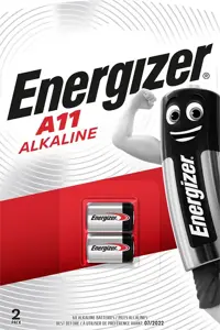SPECIALIZUOTI ENERGIZER AKUMULIATORIAI E 11A 9V 2 VNT.