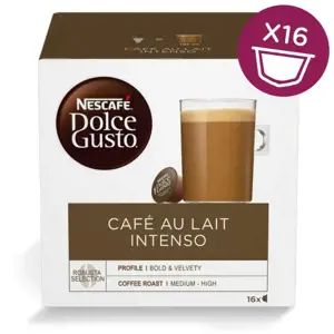 Nescafe Dolce Gusto Café Au Lait Intenso kava 16 kapsulių dėžutėje