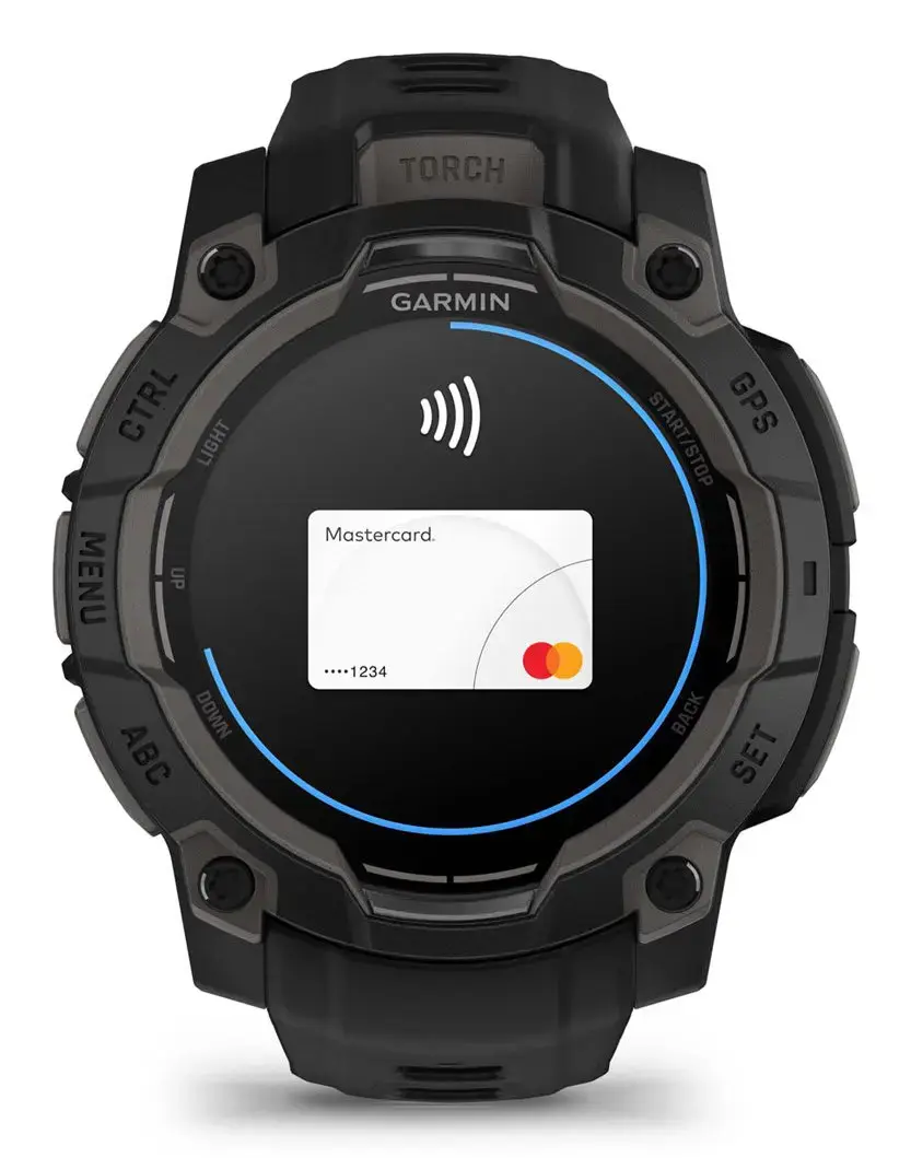 SMARTWATCH INSTINCT 3 AMOLED/BLACK/BLK 010-02936-00 GARMIN