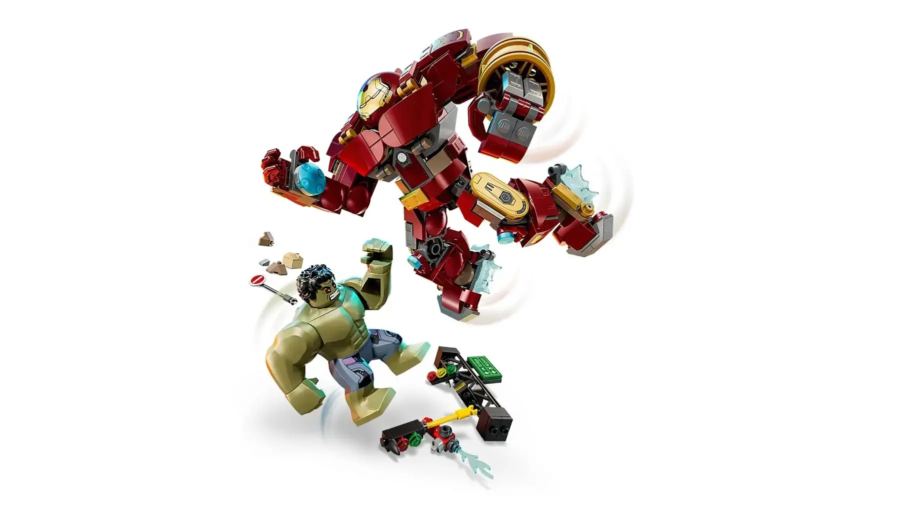 LEGO MARVEL 76343 Epic Battle: Hulkbuster vs. The Hulk