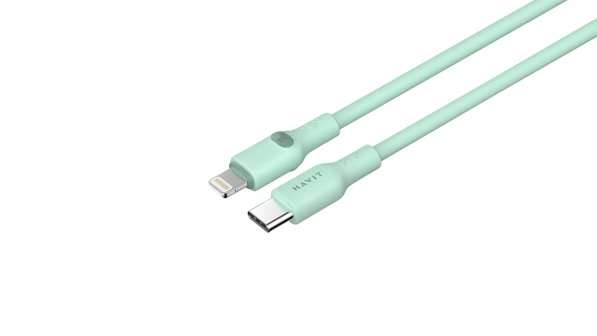 Havit CB6281 - USB Type C to Lightning cable, 1 m (green)