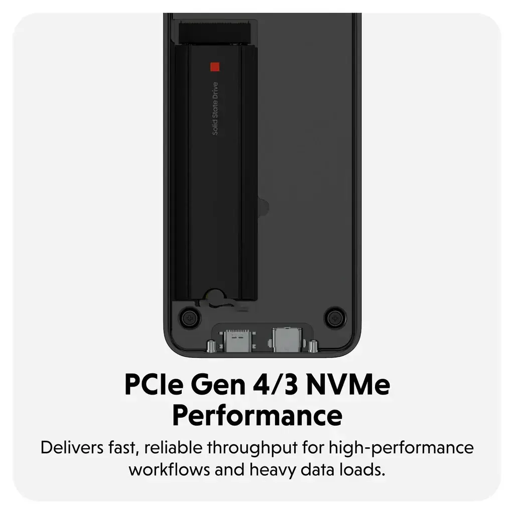 Hyper HyperDrive Next USB4 M.2 PCIe Enclosure | HD2500GL