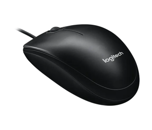 "Logitech" pelė M100, dvipusė, optinė, A tipo USB, 1000 DPI, juoda