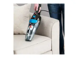 "Bissell" dulkių siurblys "Featherweight Pro Eco", veikiantis su laidu, rankinis ir rankinis, 450 W, veikimo spindulys 6 m, mėlynas/titaninis, garantija 24 mėn.