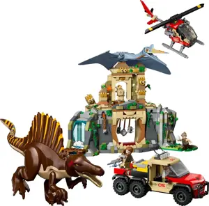 LEGO JURASSIC WORLD 76976 Spinosaurus & Quetzalcoatlus Air Mission