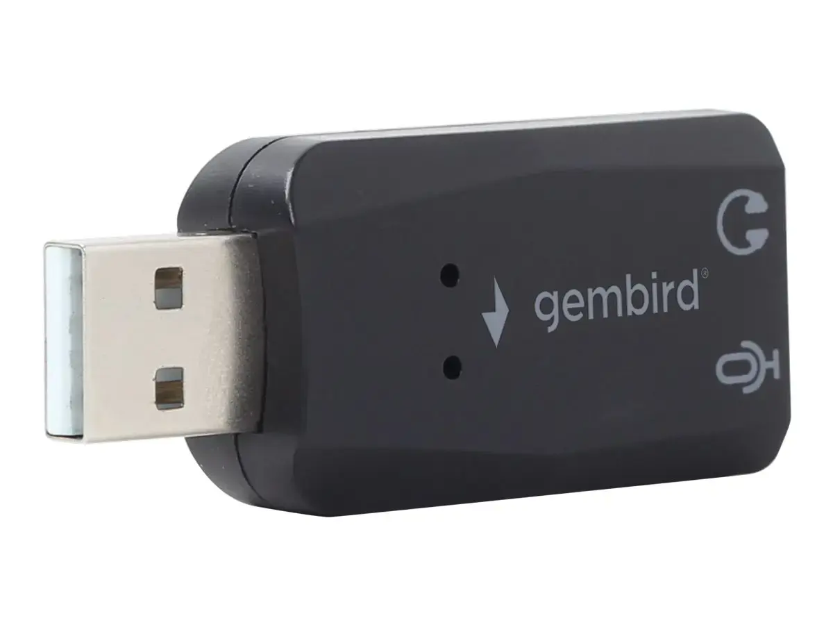 GEMBIRD SC-USB2.0-01 "Gembird Premium" USB garso plokštė, "Virtus Plus