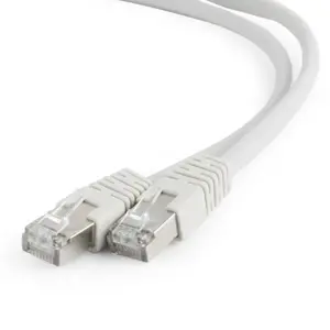 GEMBIRD PP6A-LSZHCU-10M Gembird sujungimo kabelis RJ45, kat. 6A, SFTP, LSZH, 10 m, pilkos spalvos