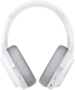 "Razer" žaidimų ausinės "Barracuda" Įmontuotas mikrofonas, "Mercury White", belaidės, per ausis, slopinančios triukšmą