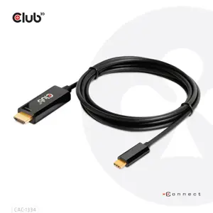 CLUB3D HDMI to USB Type-C 4K60Hz Active Cable M/M 1.8m/6 ft, 1.8 m, HDMI Type A (Standard), USB Type-C, Male, Male, Meets ROHS, FCC, and CE EMI requirements Note: - Please update your TV Firmware to the version...