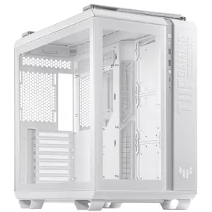 ASUS TUF Gaming GT502 PLUS, Midi Tower, PC, White, ATX, micro ATX, Mini-ITX, 16.3 cm, 40 cm
