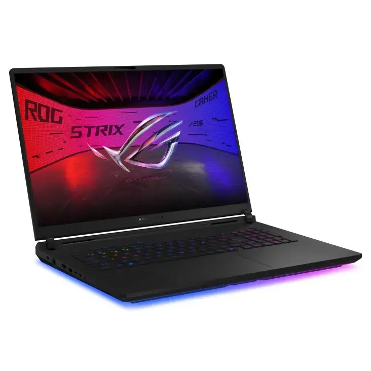 ASUS ROG Strix SCAR 18 G835LXG-U9642W Ultra 9 290HX 18.0" 4K 240Hz Mini LED AG 64GB DDR5 6400 2TB SSD GeForce RTX 5090 24GB WLAN 7+BT 1080p camera 90WHrs Windows 11 Aluminium Off-Black