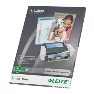 Leitz 74850000, A3, 309 mm, 435 mm, 20 mm, 2,27 kg, 100 vnt.