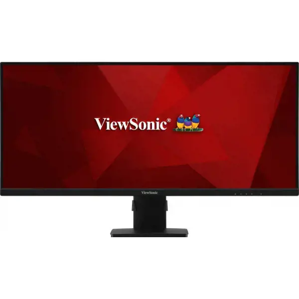 Monitorius Viewsonic VA3456-mhdj, 86.4 cm (34"), 3440 x 1440 pixels, UltraWide Quad HD, LED, 4 ms, Black