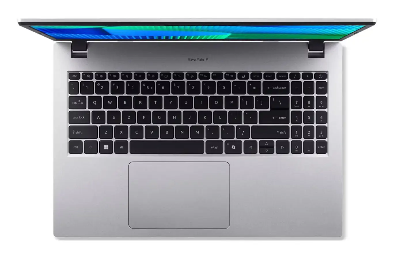 Acer TravelMate P2 TMP215-55-TCO Intel Core 5 120U Laptop 39.6 cm (15.6") Full HD 16 GB DDR5-SDRAM 512 GB SSD Wi-Fi 6E (802.11ax) Windows 11 Pro Silver New Repack/Repacked