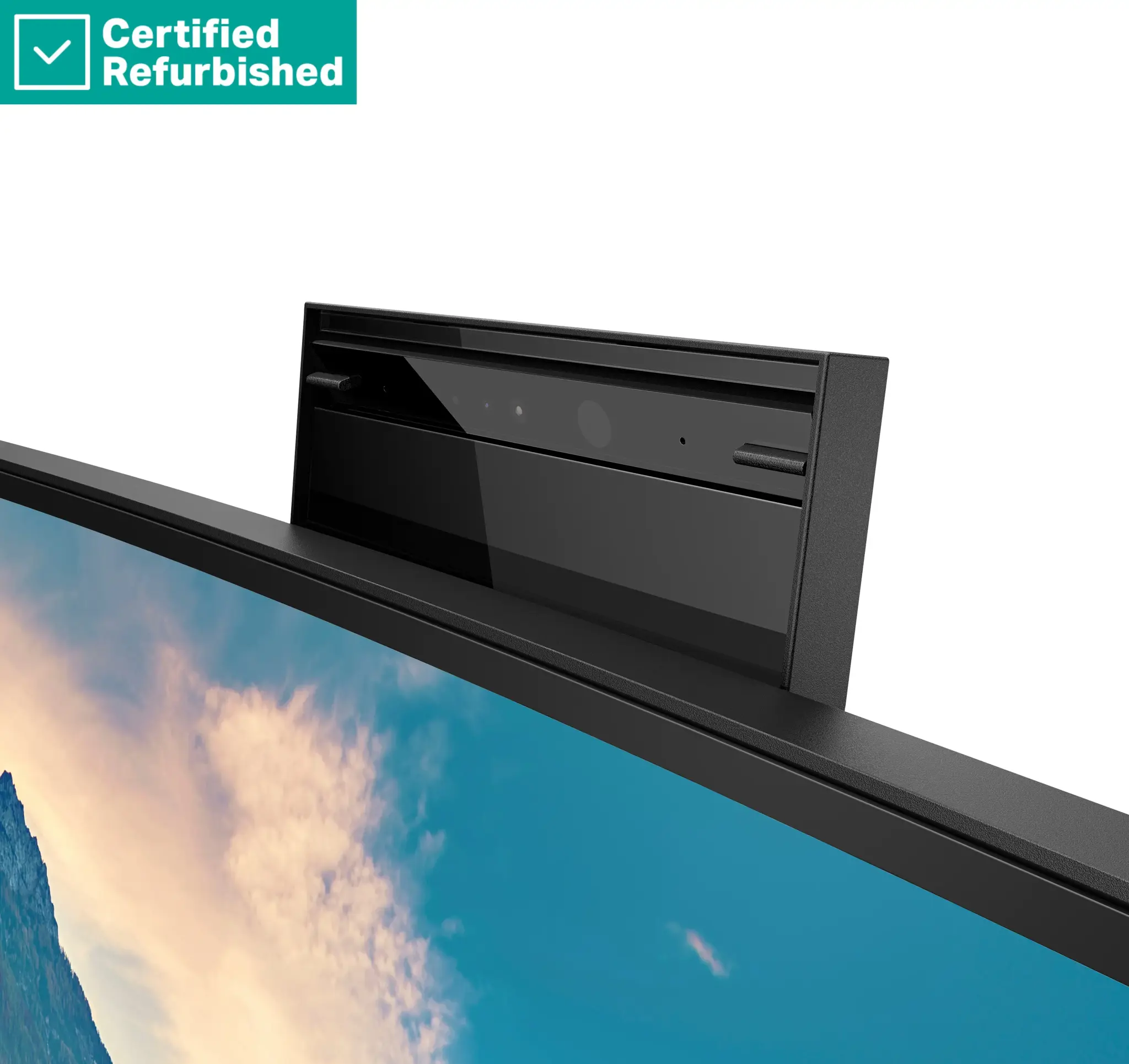 RENEW SILVER HP E34m G4 Curved Conferencing Monitor - 34" 3440x1440 WQHD 400-nit 75Hz AG, Curved, VA, USB-C(65W)/HDMI/DisplayPort, 4x USB-A, speakers, 5MP webcam, RJ-45 LAN, height adjustable/tilt/swivel, 1 years
