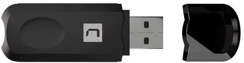 NATEC NCZ-0560 Natec kortelių skaitytuvas MINI ANT 3 SDHC, MMC, M2, Micro SD, USB 2.0, juodas