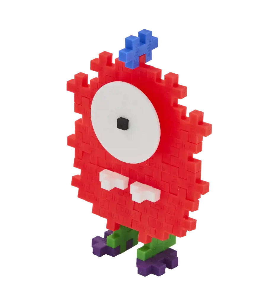 Plus Plus konstruktorius, Monstriukas, žalias